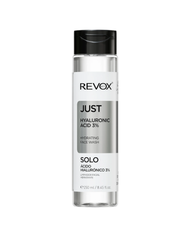 REVOX B77 NETTOYANT HYDRADANT VISAGE JUST HYALURONIC ACID 3% 250 ML