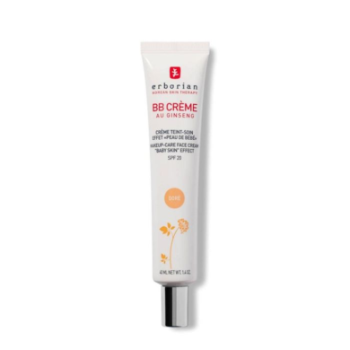 ERBORIAN OFFRE BB CREME AU GINSENG CREME TEINT DORE SPF20 40 ML + BB CREME 5 ML ET 3 FORMATS VOYAGE OFFERTS