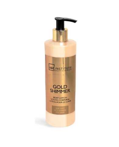 IDC INSTITUTE GOLD SHIMMER LAIT CORPOREL 400 ML REF 99152