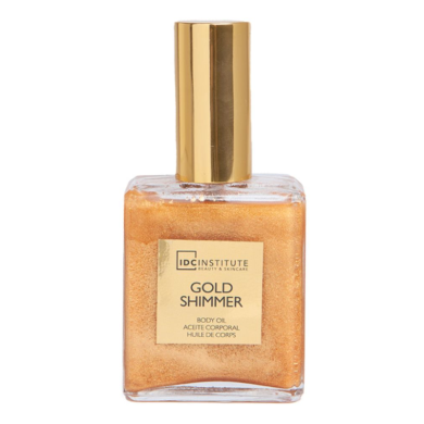 IDC INSTITUTE GOLD SHIMMER HUILE DE CORPS PAILLETEE 45 ML REF 99153