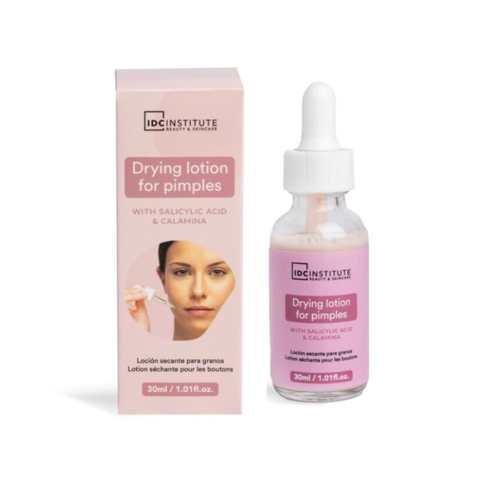 IDC INSTITUTE LOTION SECHANTE POUR LES BOUTONS 30 ML REF 90014