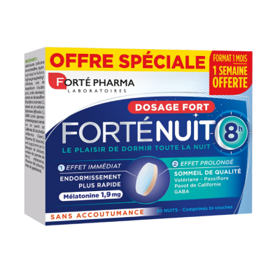 FORTE PHARMA OFFRE SPECIAL FORTE NUIT DOSAGE FORT 30 COMPRIMES