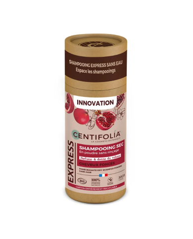 CENTIFOLIA INNOVATION SHAMPOOING SEC EN POUDRE CHEVEUX FONCES 30GR