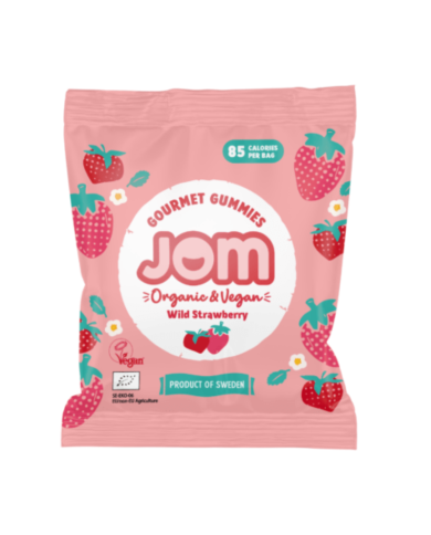 JOM GOURMET GUMMIES WILD STRAWBERRY 25 G