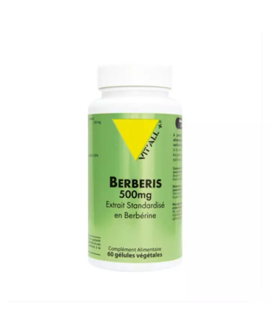VIT'ALL+ BERBERIS 500 MG COMPLEMENT ALIMENTAIRE 60 GELULES