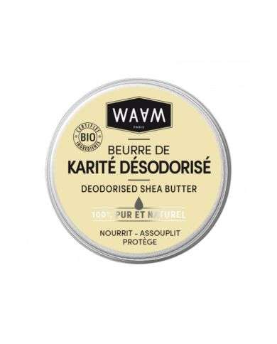 WAAM BEURRE DE KARITE DESODORISE 100 ML