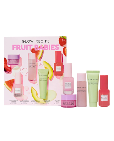 GLOW RECIPE FRUIT BABIES KIT MINI TRAVEL SIZE BEAUTY ESSENTIEL