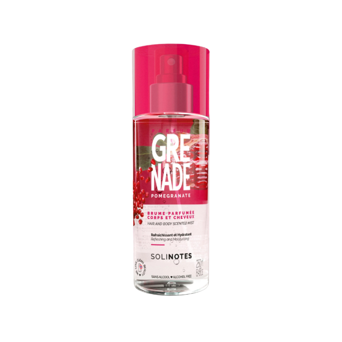 SOLINOTES BRUME PARFUMEE CORPS ET CHEVEUX GRENADE 250 ML