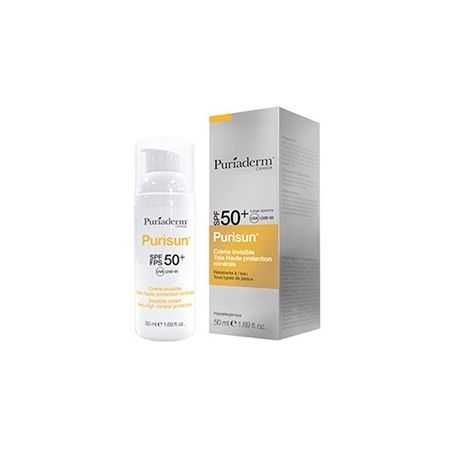 PURIADERM PURISUN CREME SOLAIRE INVISIBLE SPF50+ 50 ML