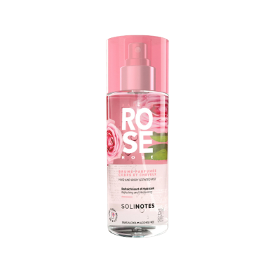 SOLINOTES BRUME PARFUMEE CORPS ET CHEVEUX ROSE 250 ML