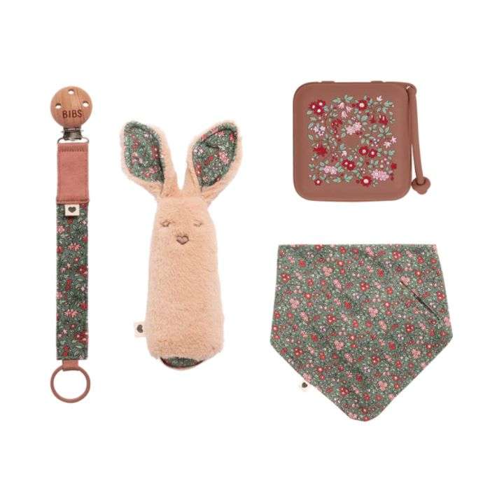 BIBS X LIBERTY COFFRET CADEAU POUR NOEL ESSENTIEL BEBE 
