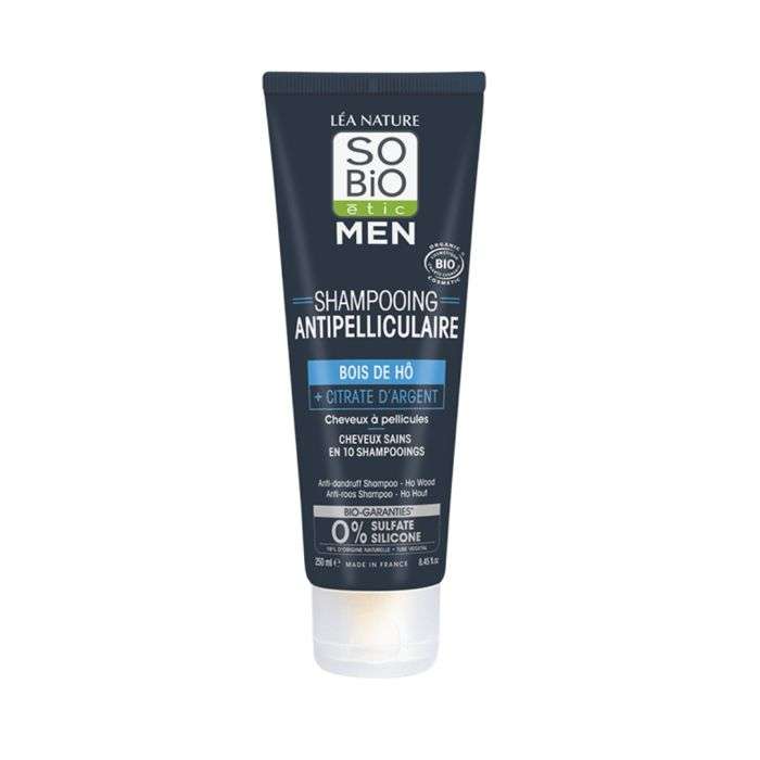 SO BIO HOMME SHAMPOOING ANTIPELLICULAIRE 250 ML