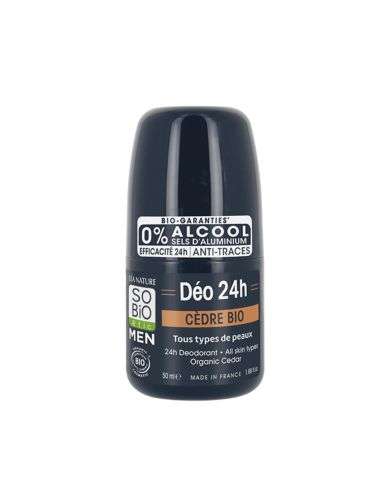 SO BIO HOMME DEODORANT 24H CEDRE BIO 50 ML