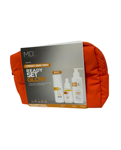 MDC BRILLANCE VITAMIN C 3 PRODUITS GRAND FORMAT READY SET GLOW