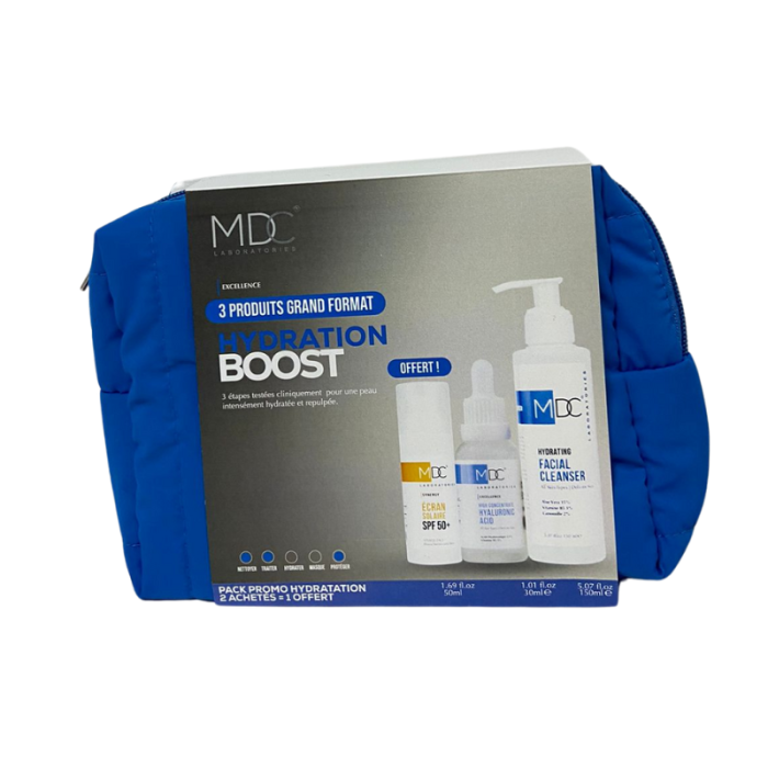 MDC EXCELLENCE 3 PRODUITS GRAND FORMAT HYDRATATION BOOST