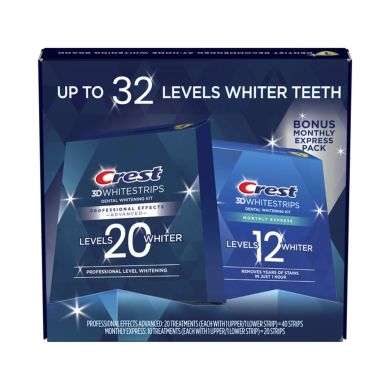 CREST UP TO 32 LEVELS WHITER TEETH