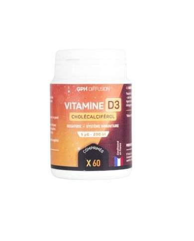 GPH VITAMINE D3 2000UI 60 COMPRIMES
