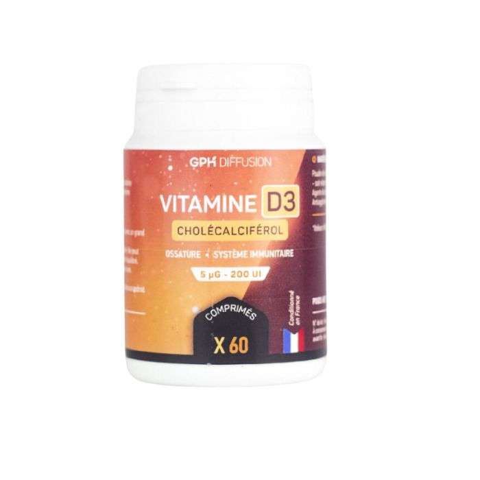 GPH VITAMINE D3 2000UI 60 COMPRIMES