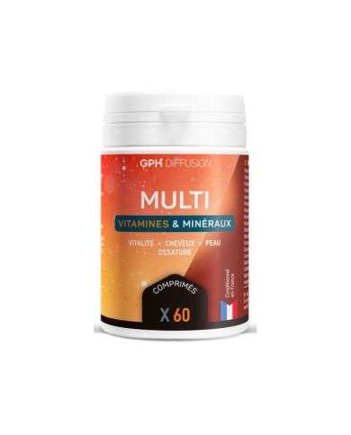 GPH MULTIVITAMINES ET MINERAUX 60 COMPRIMES