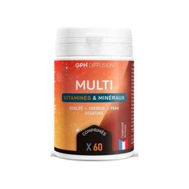GPH MULTIVITAMINES ET MINERAUX 60 COMPRIMES