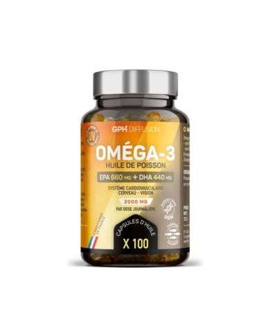 GPH DIFFUSION OMEGA 3 100 CAPSULES
