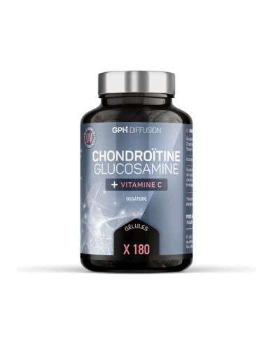 GPH CHONDROITINE GLUCOSAMINE + VITAMINE C 180 GELULES