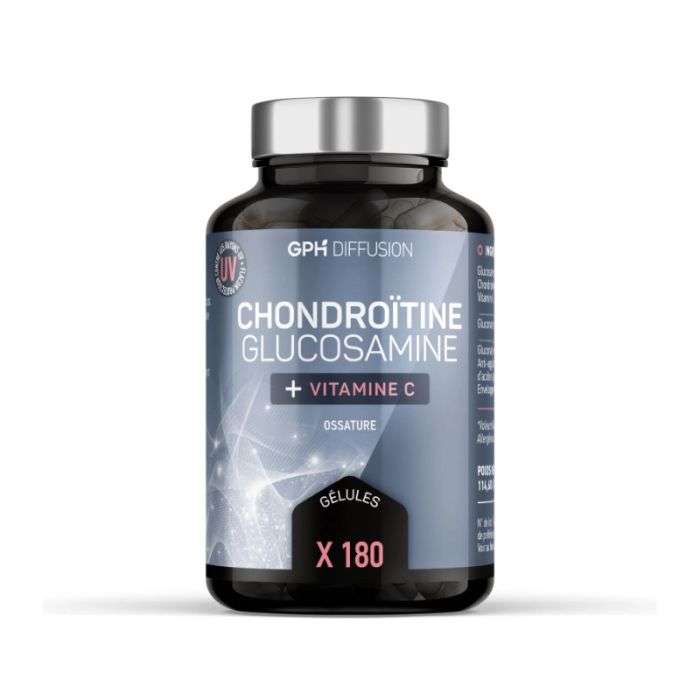 GPH CHONDROITINE GLUCOSAMINE + VITAMINE C 180 GELULES
