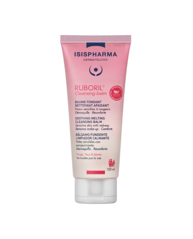 ISISPHARMA RUBORIL BAUME FONDANT NETTOYANT APAISANT  PEAU SENSIBLE 100 ML