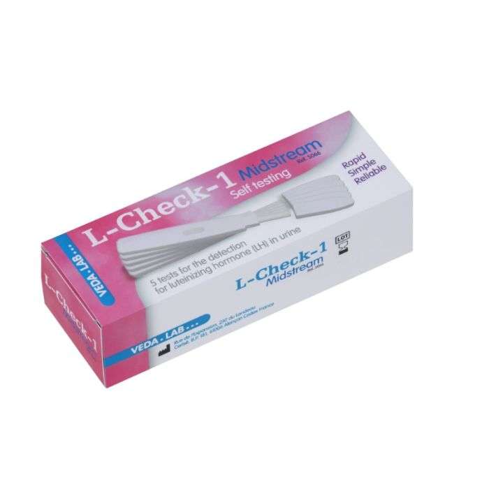 L CHECK 1 MIDSTREAM 5 TESTS D OVULATION