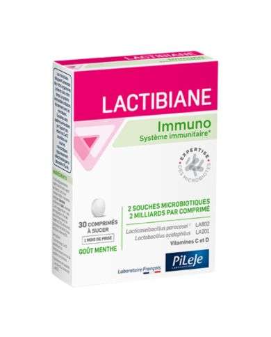 PILEJE LACTIBIANE IMMUNO 30 COMPRIMES