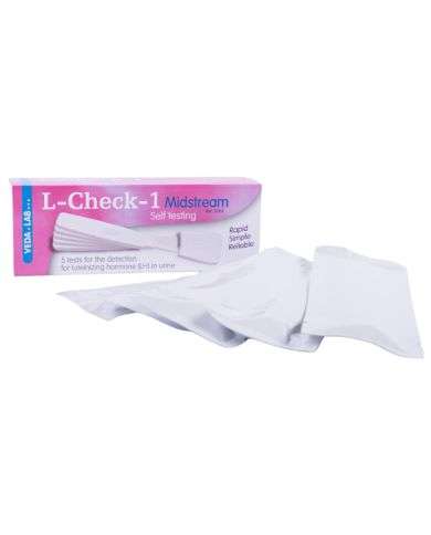 L CHECK 1 MIDSTREAM 5 TESTS D OVULATION