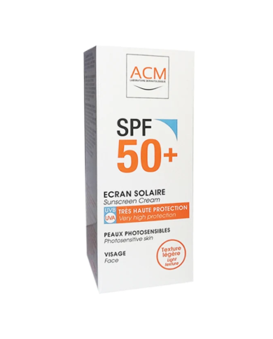 ACM CREME SOLAIRE SPF 50+ TOUS TYPES DE PEAUX 40 ML