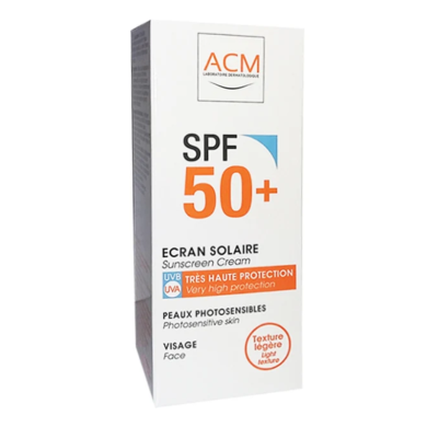 ACM CREME SOLAIRE SPF 50+ TOUS TYPES DE PEAUX 40 ML