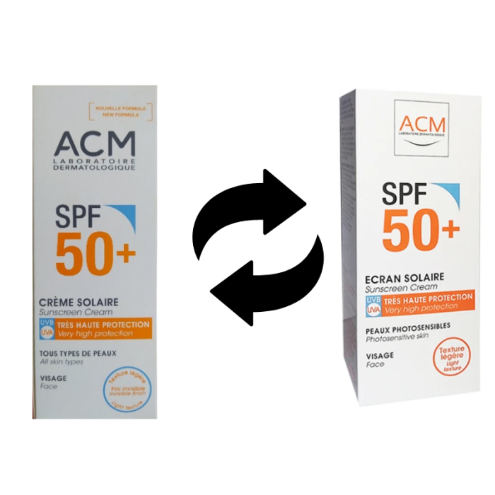 ACM CREME SOLAIRE SPF 50+ TOUS TYPES DE PEAUX 40 ML