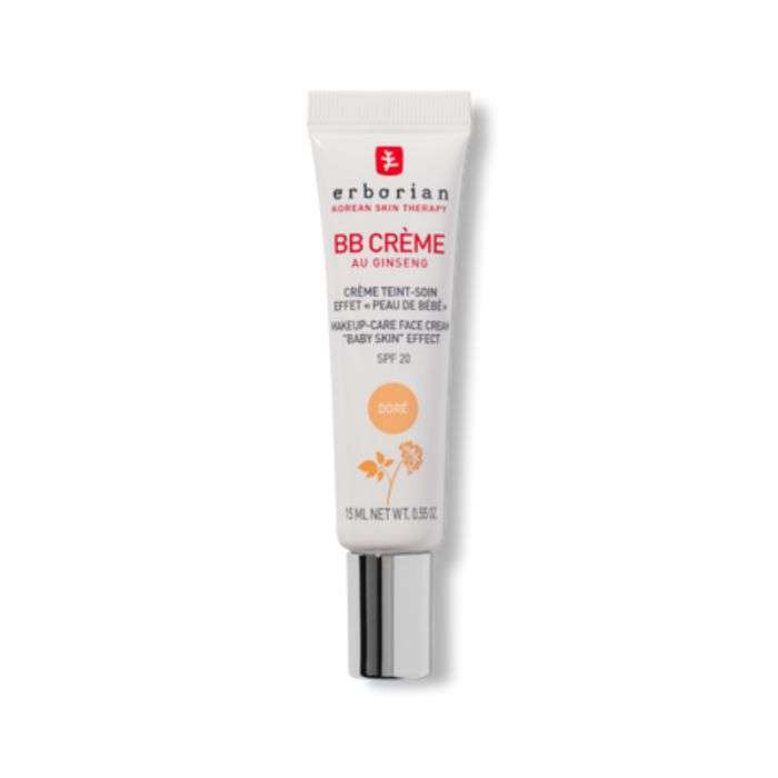 ERBORIAN BB CREME AU GINSENG CREME TEINT DORE SPF20 15 ML