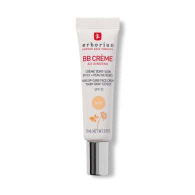 ERBORIAN BB CREME AU GINSENG CREME TEINT NUDE SPF20 15 ML
