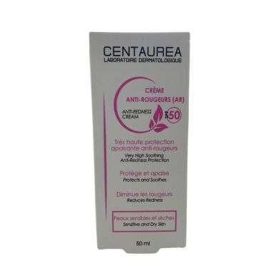 CENTAUREA CREME ANTI ROUGEURS 50 ML SPF 50+