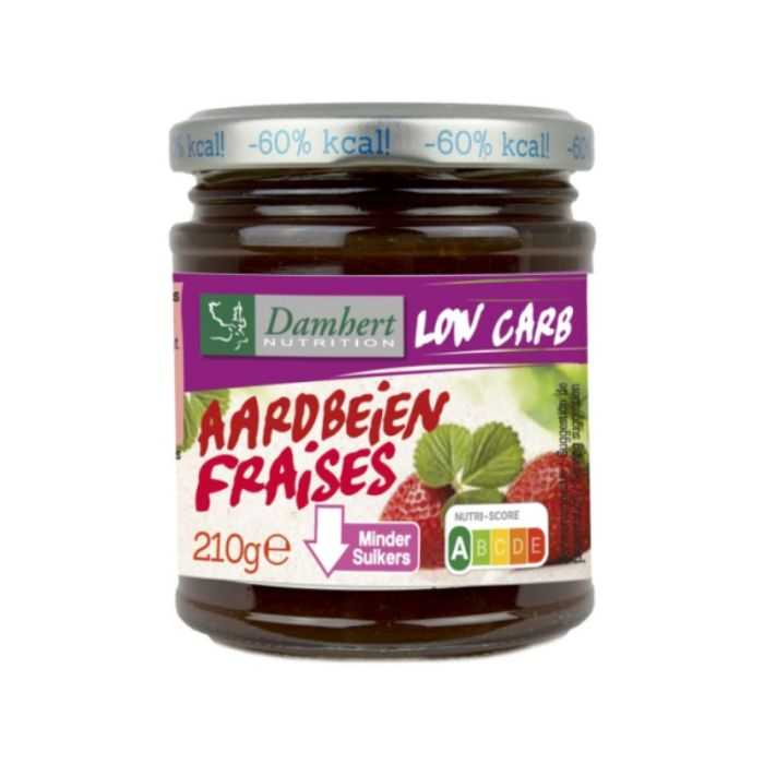 DAMHERT LOW CARB PREPARATION A TARTINER AUX FRAISES 210 G