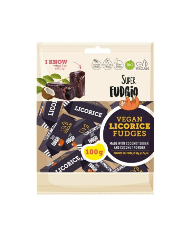 SUPER FUDGIO FONDANT A LA REGLISSE 100 G BIO