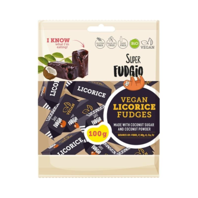 SUPER FUDGIO FONDANT A LA REGLISSE 100 G BIO