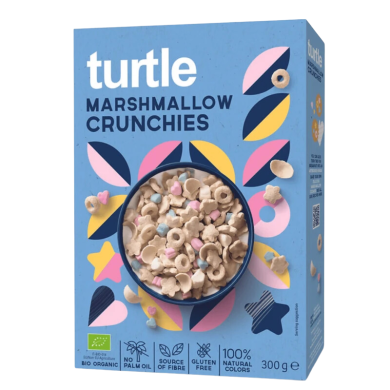 TURTLE MARSHMALLOW CROQUANTS AUX GUIMAUVES BIO SANS GLUTEN 300 G
