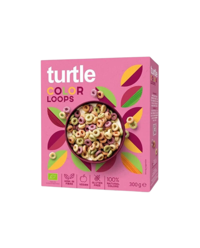 TURTLE ANNEAUX DE CEREALES SANS GLUTEN BIO 300 G