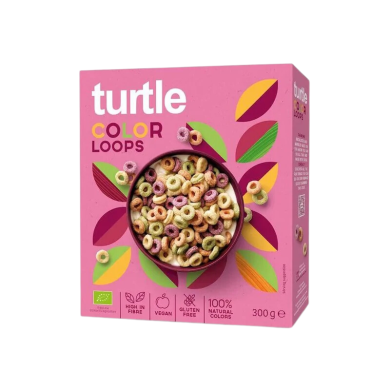 TURTLE ANNEAUX DE CEREALES SANS GLUTEN BIO 300 G