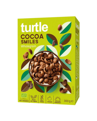 TURTLE SOURIRES AU CACAO COMPLET BIO 300 G