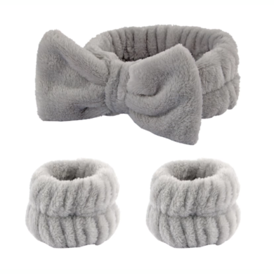 HEADBAND PAPILLON ET POIGNETS ASSORTIES