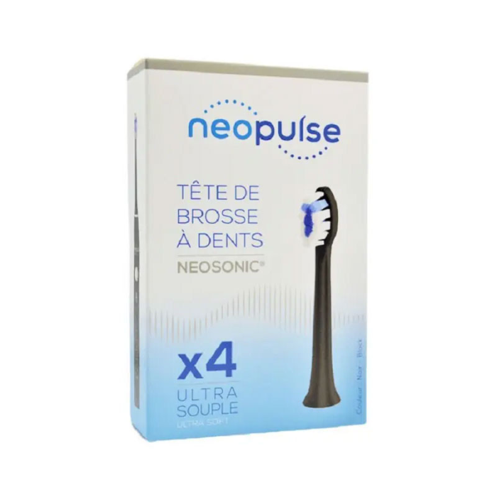 NEOPULSE TÊTE BROSSE A DENTS ELECTRIQUE NEOSONIC ULTRA SOUPLE X4