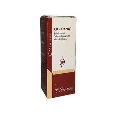 Elliance CK Derm Soin Intensif Crème Réparatrice Vitamine k,C,E (30ml)