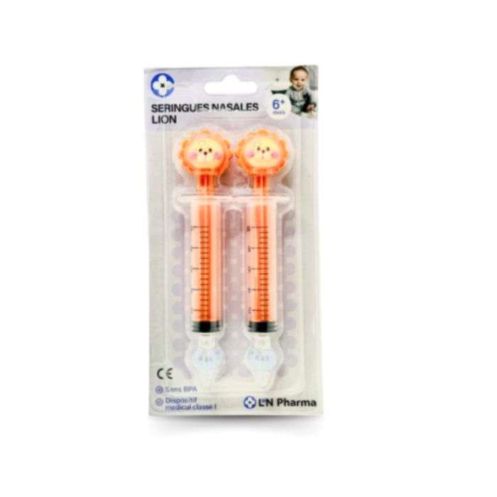 L2N PHARMA LOT DE 2 SERINGUES NASALES 6 MOIS +