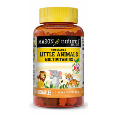MASON NATURAL CHEWABLE LITTLE ANIMALS MULTIVITAMINS 60 CHEWABLES