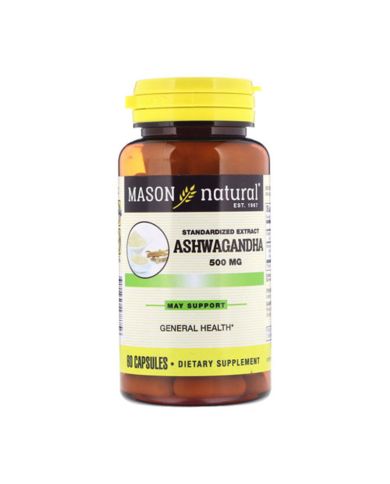 MASON NATURAL ASHWAGANDA 500 MG 60 CAPSULES